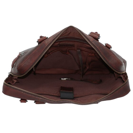 Burkely Antique Avery Cartella in pelle 38 cm Scomparto per computer portatile