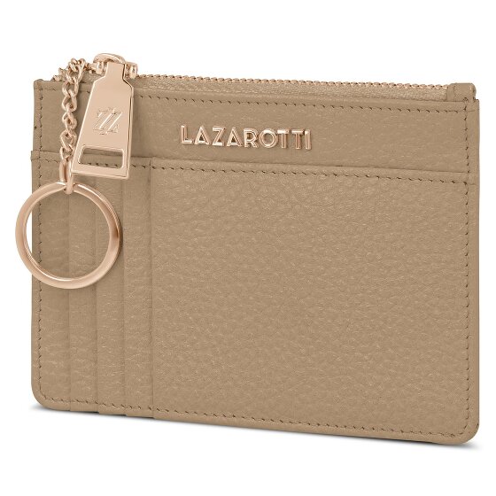 Lazarotti Bologna Portachiavi in pelle 11,5 cm con scomparto per air tag