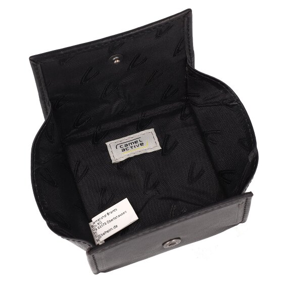 camel active Wood Portafoglio Vera Pelle 8 cm