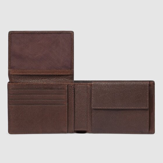 Piquadro Hedley Portafoglio Protezione RFID Pelle 12.5 cm