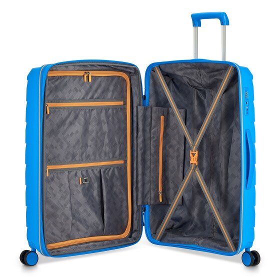 Roncato Skyline 2.0 4 ruote Set di valigie 3 pezzi con piega di espansione