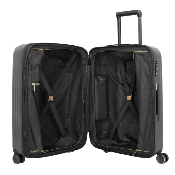 Travelite Barbara 4 ruote Set di valigie 3 pezzi con piega di espansione