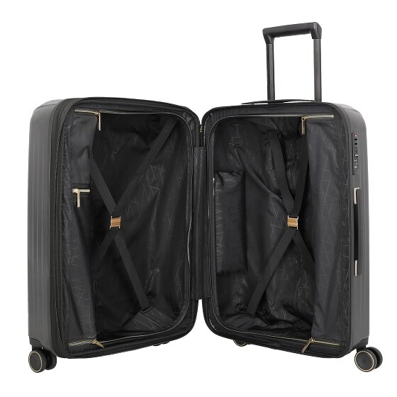 Travelite Barbara Novelty 4 ruote Set di valigie 3 pezzi con piega di espansione