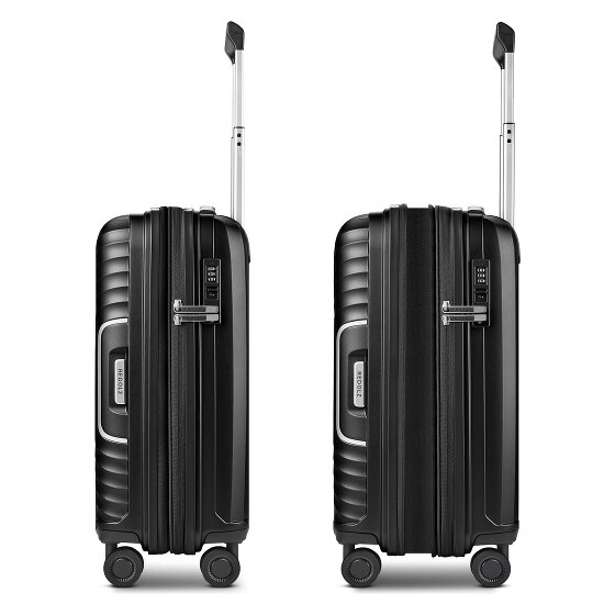 Redolz Essentials 01 4 ruote Trolley cabina 53 cm espandibile