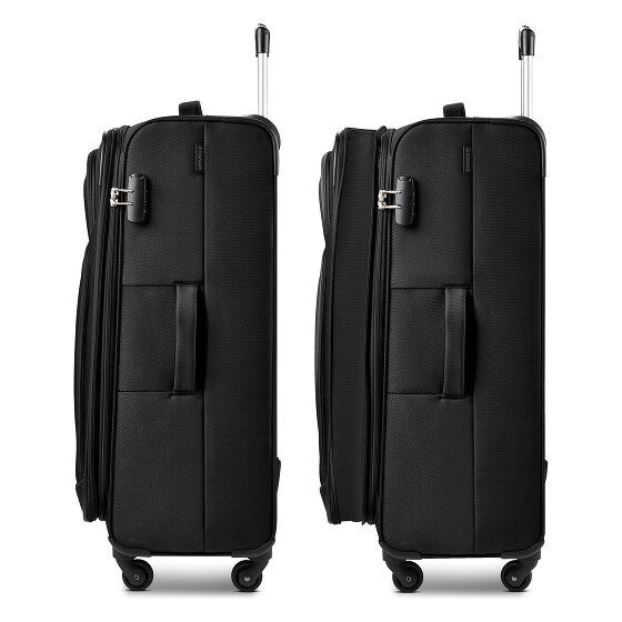 Wenger Beaumont 4 ruote Set di valigie 2 pezzi con piega di espansione