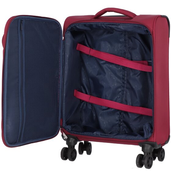 d&n Travel Line 9104 4 ruote Carrello della cabina S 55 cm