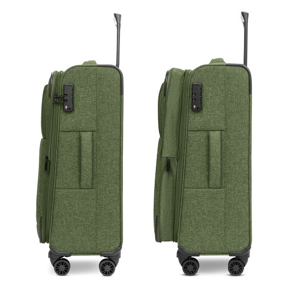 Redolz Essentials 12 MEDIUM Carrello a 4 ruote da 67 cm con piega ad espansione