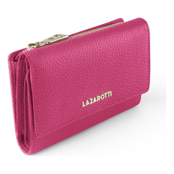 Lazarotti Portafoglio Bologna in pelle XL con scomparto con cerniera perimetrale, pelle, 14 cm