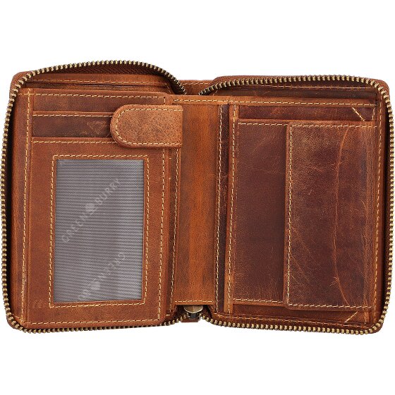 Greenburry Vintage Portafoglio Vera Pelle 12.5 cm