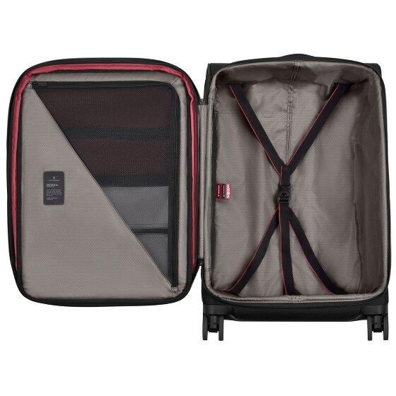 Victorinox Crosslight 4 ruote Carrello M 68 cm con piega di espansione