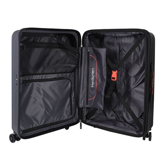 Hedgren Comby Grip M Exp 4 ruote Carrello M 65 cm con piega di espansione