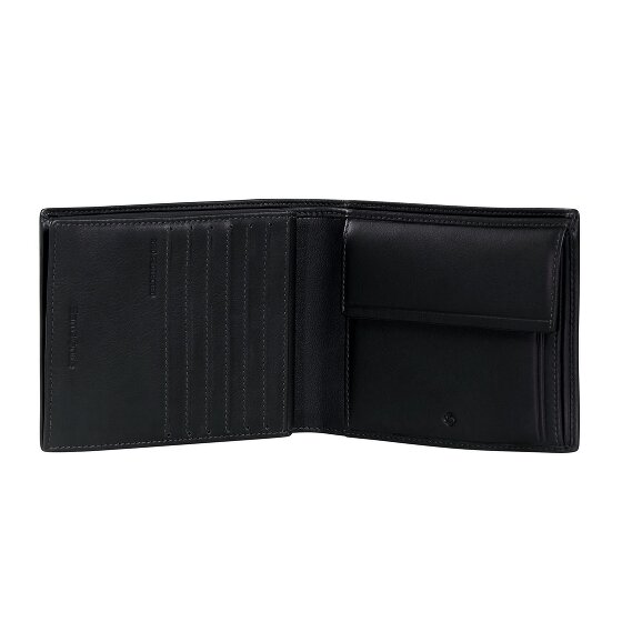 Samsonite Attack 3.0 Portafoglio Protezione RFID Vera Pelle 13 cm