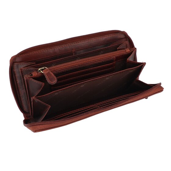 Greenburry Rugged Portafoglio Protezione RFID Pelle 19 cm