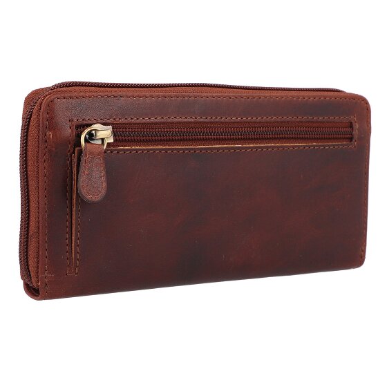 Greenburry Rugged Portafoglio Protezione RFID Pelle 19 cm