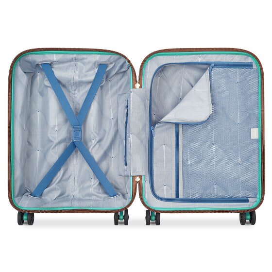 Delsey Paris Freestyle 4 ruote Carrello della cabina 55 cm