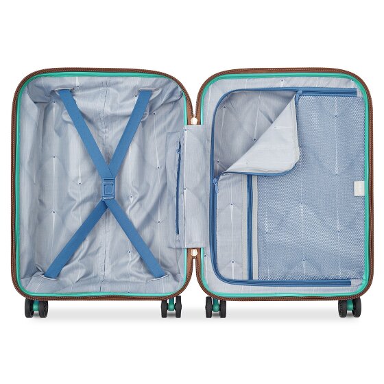 Delsey Paris Freestyle 4 ruote Carrello della cabina 55 cm