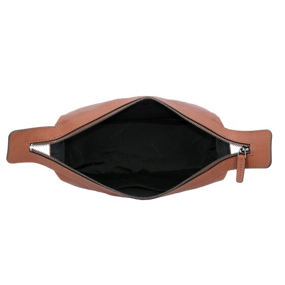Piquadro Black Square Borsa da toilette Vera Pelle 23 cm