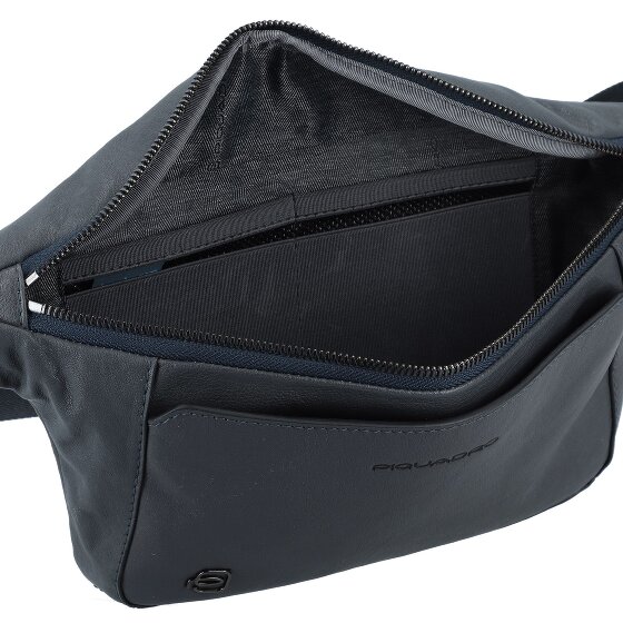Piquadro Black Square Marsupio Vera Pelle 31 cm