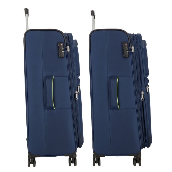 d&n Travel Line 6704 Carrello a 4 ruote da 75 cm
