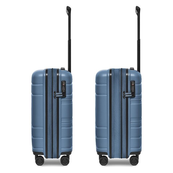 Redolz Essentials 11 4 ruote Trolley cabina 55 cm espandibile