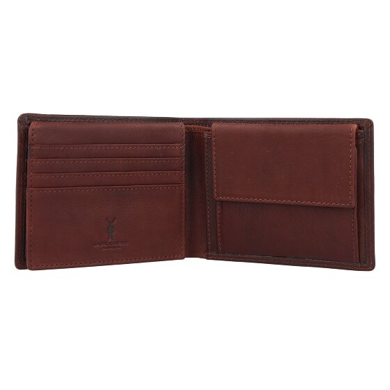 Jack Kinsky Portafoglio Protezione RFID Pelle 12 cm