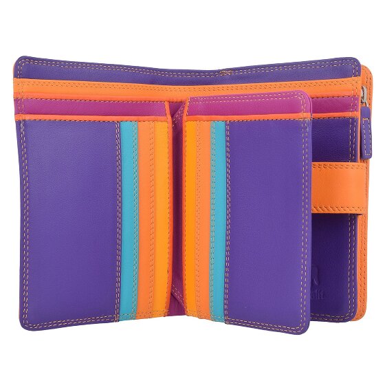 Mywalit Portafoglio a scatto medio in pelle 13 cm