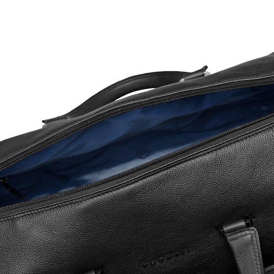 bugatti Black Borsa da viaggio Weekender Pelle 50 cm