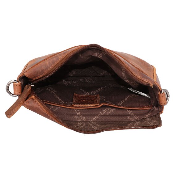 Greenland Nature Montana Borsa a tracolla in pelle 21 cm