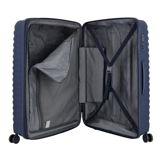 d&n Travel Line 4500 4 ruote Carrello L 75 cm con piega di espansione