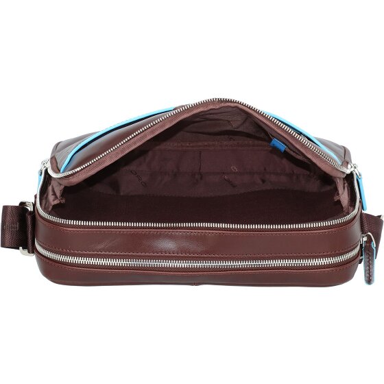 Piquadro Cartella quadrata blu 22 cm