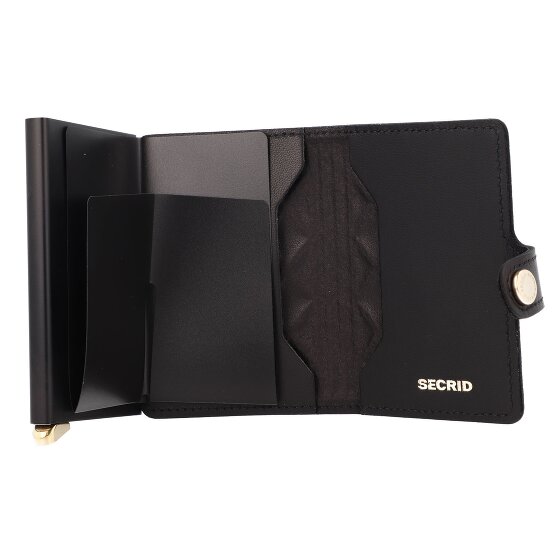 Secrid Miniwallet Custodia per carta di credito Protezione RFID Pelle 6.5 cm