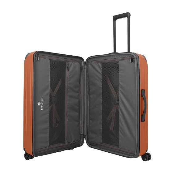 Travelite Dynamiic 4 ruote Set di valigie 3 pezzi con piega di espansione
