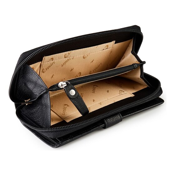 Esquire Primavera Portafoglio Protezione RFID Pelle 15.5 cm