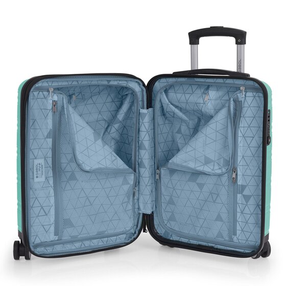 Gabol Uyiko 4 ruote Carrello della cabina 54 cm con piega di espansione