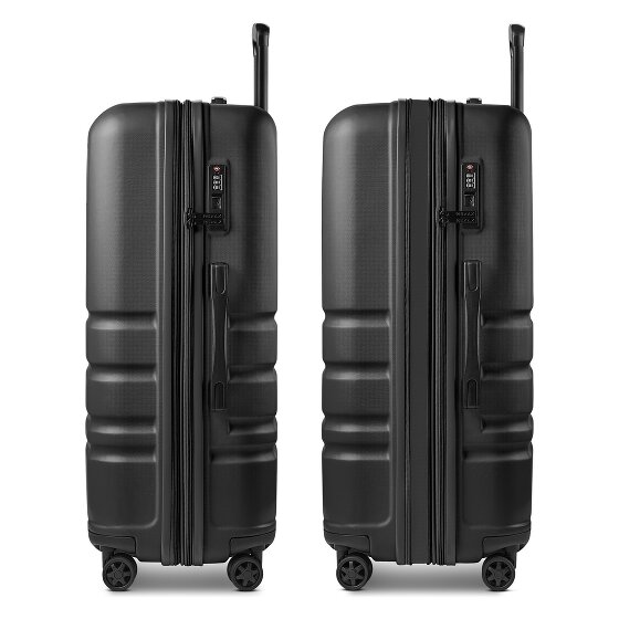 Redolz Pro ABS 4 ruote Carrello 74 cm espandibile