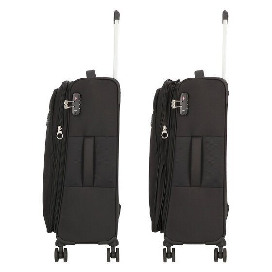 American Tourister Deep Dive 4 ruote Carrello 67 cm con piega di espansione