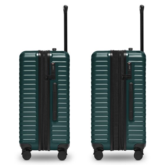 Redolz Essentials 18 4 ruote Set di valigie 3 pezzi con piega di espansione