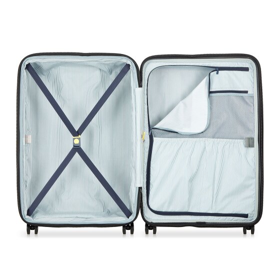 Delsey Paris Longitude 4 ruote Carrello 76 cm con piega di espansione