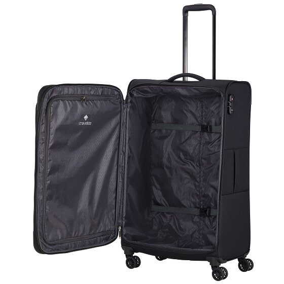 Travelite Chios 4 ruote Carrello L 78 cm con piega di espansione