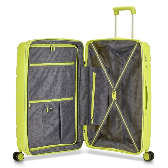Roncato Skyline 2.0 4 ruote Set di valigie 3 pezzi con piega di espansione