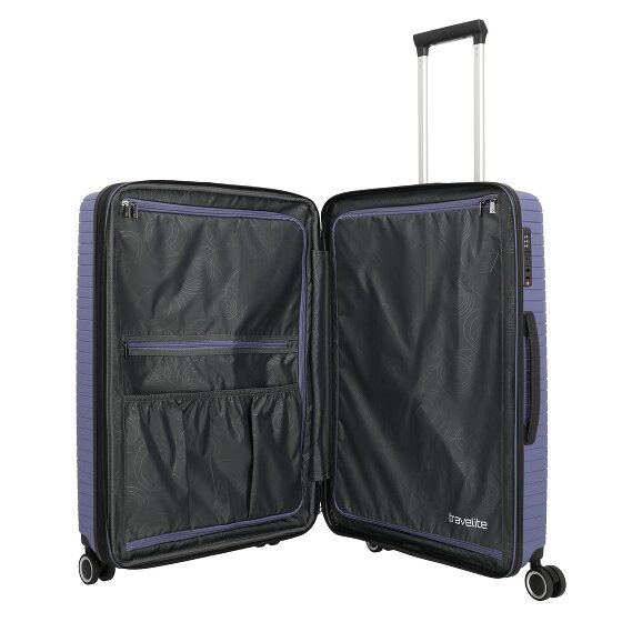 Travelite Orbita 4 ruote Set di valigie 3 pezzi con piega di espansione