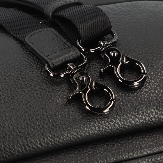 Mandarina Duck Mellow Leather Borsa a tracolla Vera Pelle 30 cm