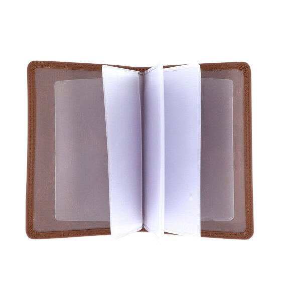 Golden Head Polo Identity Card Case RFID in pelle 9 cm