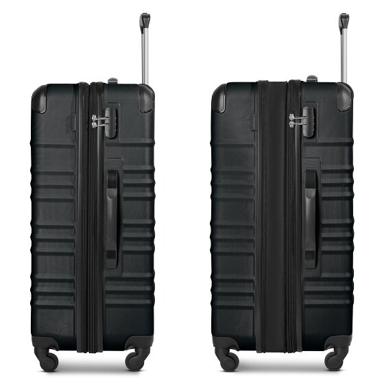 Wenger Amplar Evo 4 ruote Carrello L 75 cm con piega di espansione