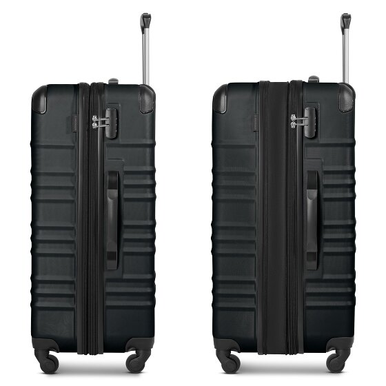 Wenger Amplar Evo 4 ruote Carrello L 75 cm con piega di espansione