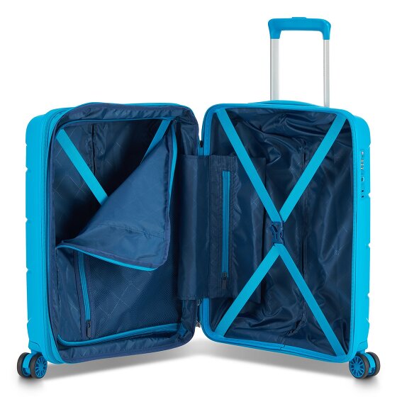 MODO by Roncato Starlight 3.0 4 ruote Carrello della cabina 55 cm con piega di espansione