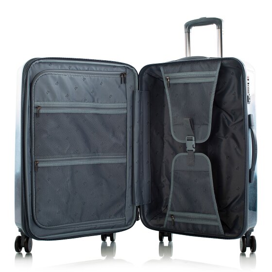 Heys Black Camo 4 ruote Carrello M 66 cm con piega di espansione