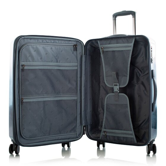 Heys Black Camo 4 ruote Carrello M 66 cm con piega di espansione