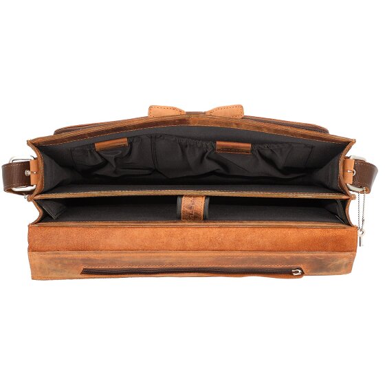 Plevier Retro Darwin Valigetta Pelle 41 cm Scomparto per laptop