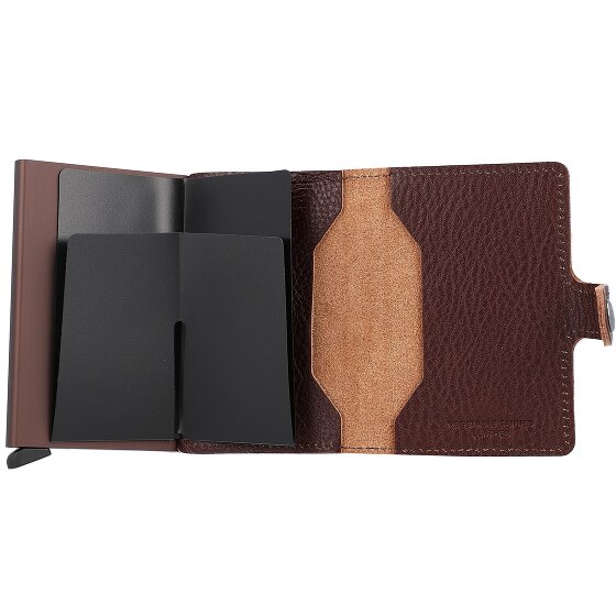 Secrid Miniwallet Custodia per carte di credito al vegetale RFID in pelle 6,5 cm